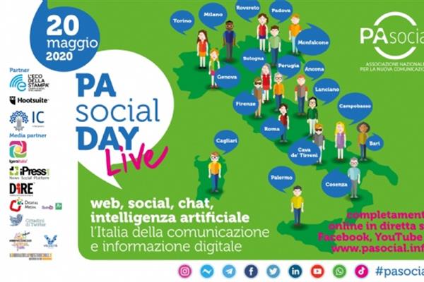 Un'edizione on line per il PA Social Day
